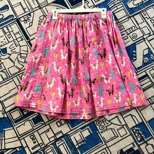 Home made llama skirt